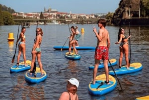 Prague: 2-Hour Paddle Boarding in the City Centre