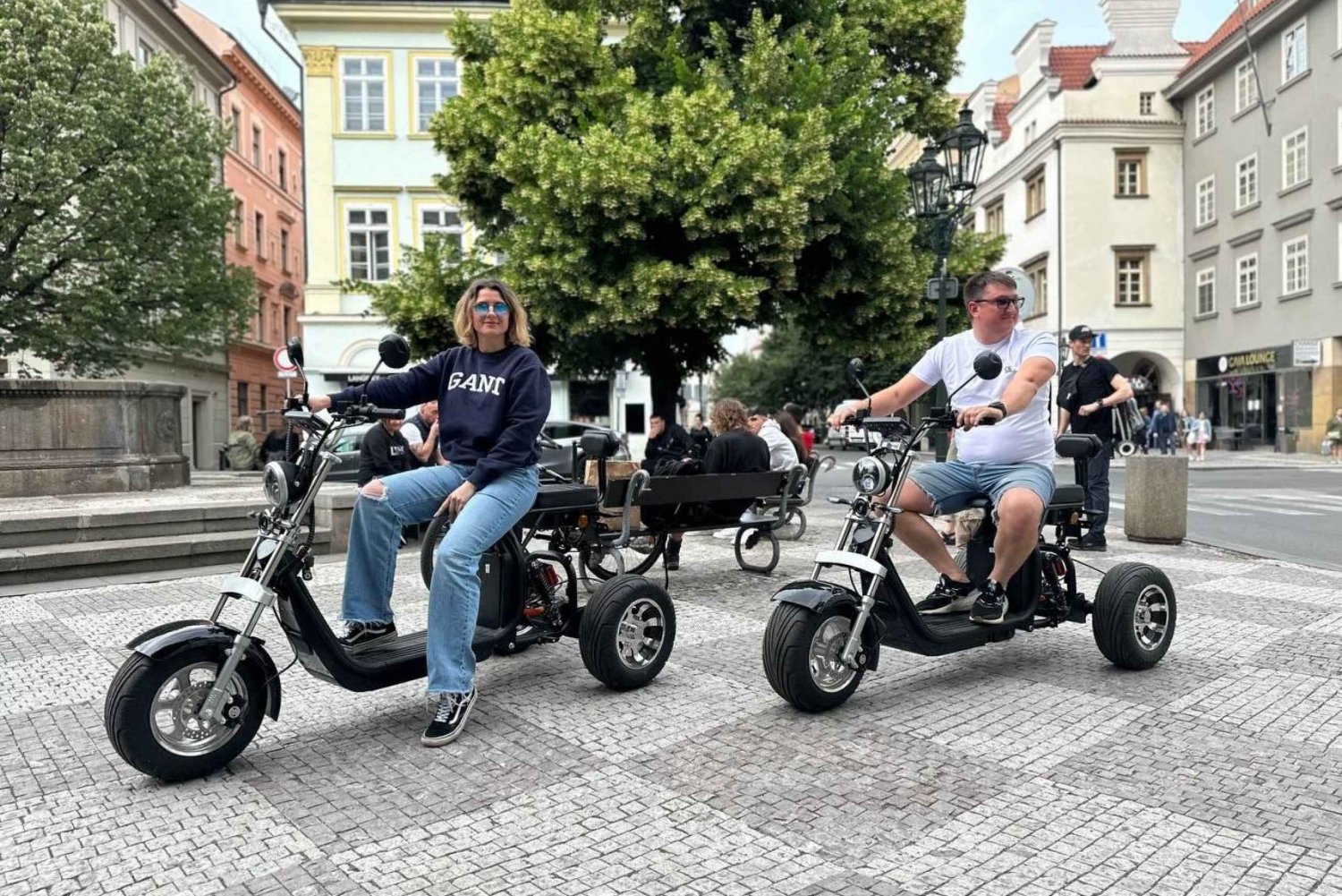 Prague: 2 hours FUN TRIKE tour in Prague with guide