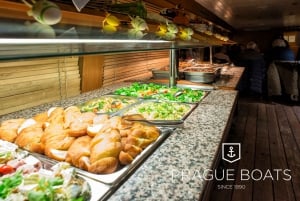 Prague: 3-hour Evening River Cruise with Dinner