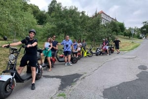 Prague 3 Hours Grand Fat-tire E-scooter Tour