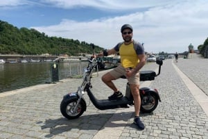 Prague 3 Hours Grand Fat-tire E-scooter Tour
