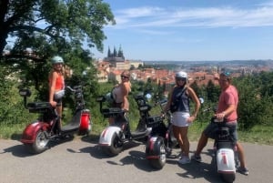 Prague 3 Hours Grand Fat-tire E-scooter Tour
