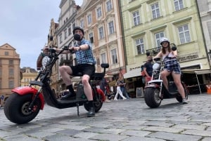 Prague 3 Hours Grand Fat-tire E-scooter Tour