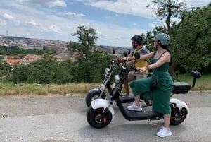 Prague 3 Hours Grand Fat-tire E-scooter Tour