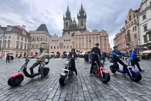 Prague 3 Hours Grand Fat-tire E-scooter Tour