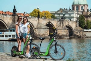 Prague: 4 Hours Sightseeing Tour by Segway and E-Scooter