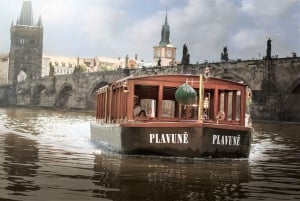 Prag: 6 timmars rundtur med båttur på floden och lunch