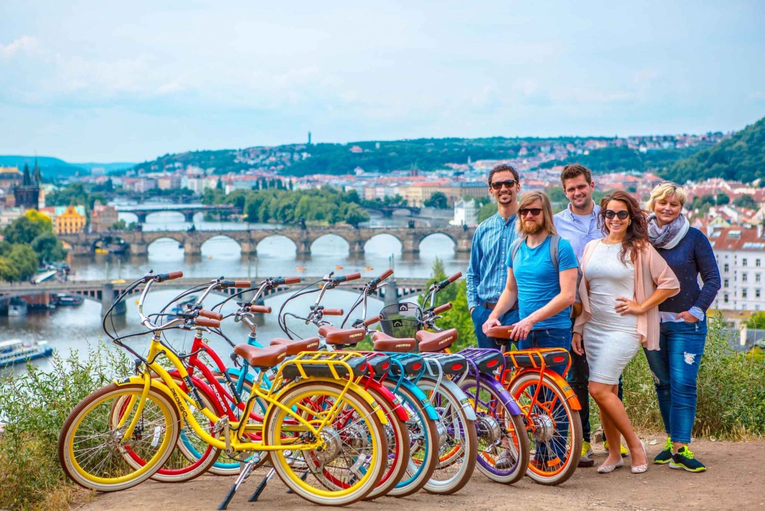 Prague : visite en e-bike des 7 meilleurs points de vue