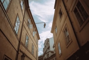 Prag på promenad bland David Černýs installationer eller ett besök på Mausoleum