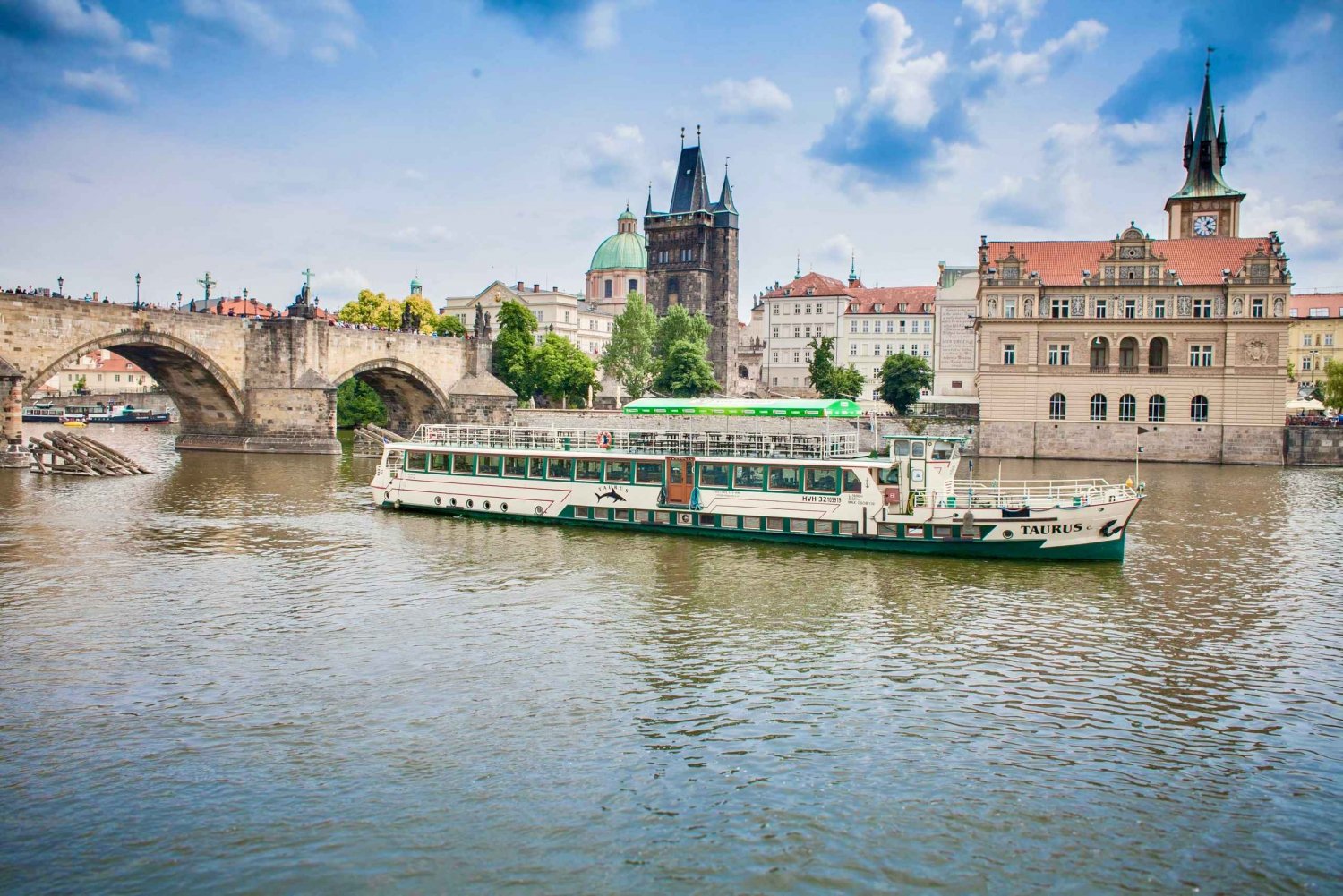 Prag: 1 timmes kryssning med vacker utsikt över Prag