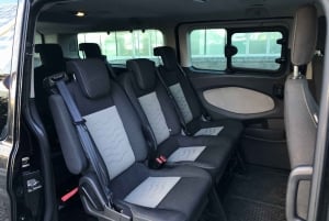 Prague Airport: Private transfer to city centre by Minivan