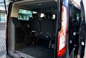 Prague Airport: Private transfer to city centre by Minivan