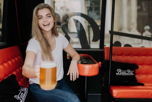 Prague: Airport Transfer Beer Party Bus with Unlimited Beer