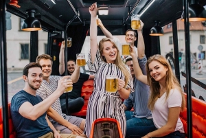 Praha: Flyplasstransport Øl Partybuss med ubegrenset øl