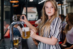 Praha: Flyplasstransport Øl Partybuss med ubegrenset øl