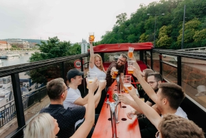 Praha: Flyplasstransport Øl Partybuss med ubegrenset øl