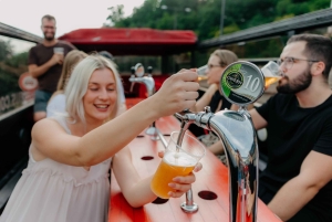 Praha: Flyplasstransport Øl Partybuss med ubegrenset øl