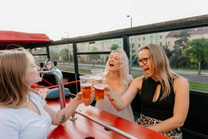 Praha: Flyplasstransport Øl Partybuss med ubegrenset øl