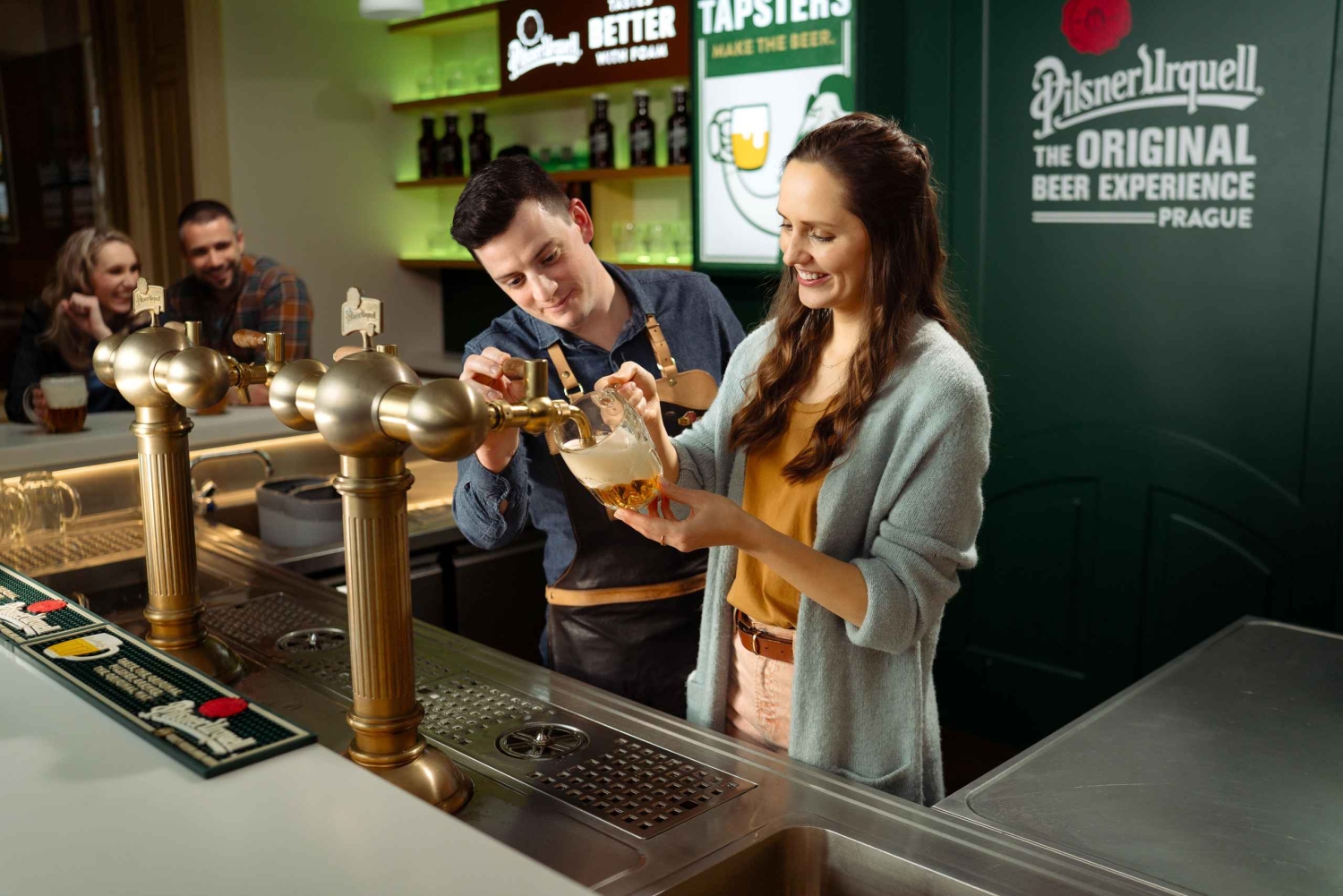 Prag: Bierausschankkurs bei Pilsner Urquell Experience