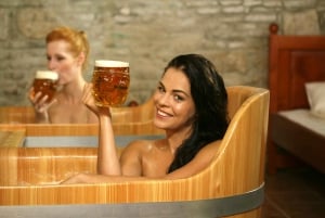 Prague: Bernard Beer Spa with Beer and Massage Option