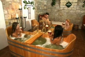 Prague: Bernard Beer Spa with Beer and Massage Option