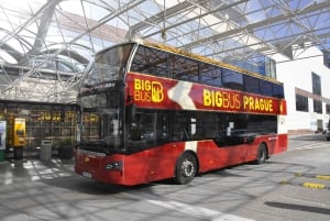 Prague: Big Bus Hop-on Hop-off Tour and Vltava River Cruise