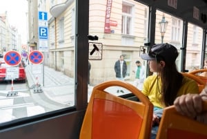 Prague: Big Bus Hop-on Hop-off Tour and Vltava River Cruise