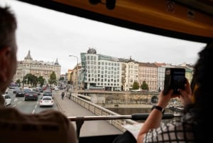 Prague: Big Bus Hop-on Hop-off Tour and Vltava River Cruise