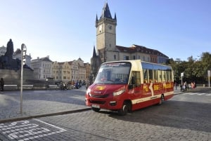 Prague: Big Bus Hop-on Hop-off Tour and Vltava River Cruise