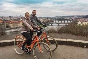 Prague: Bike or E-Bike City Tour with A Local Guide