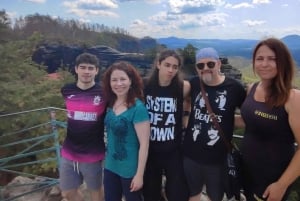 Prague: Bohemian & Saxon Switzerland National Park Day Trip