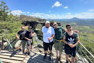 Prague: Bohemian & Saxon Switzerland National Park Day Trip
