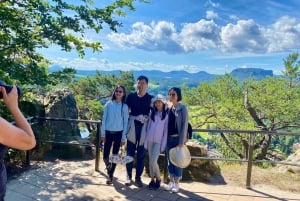 Prague: Bohemian & Saxon Switzerland National Park Day Trip