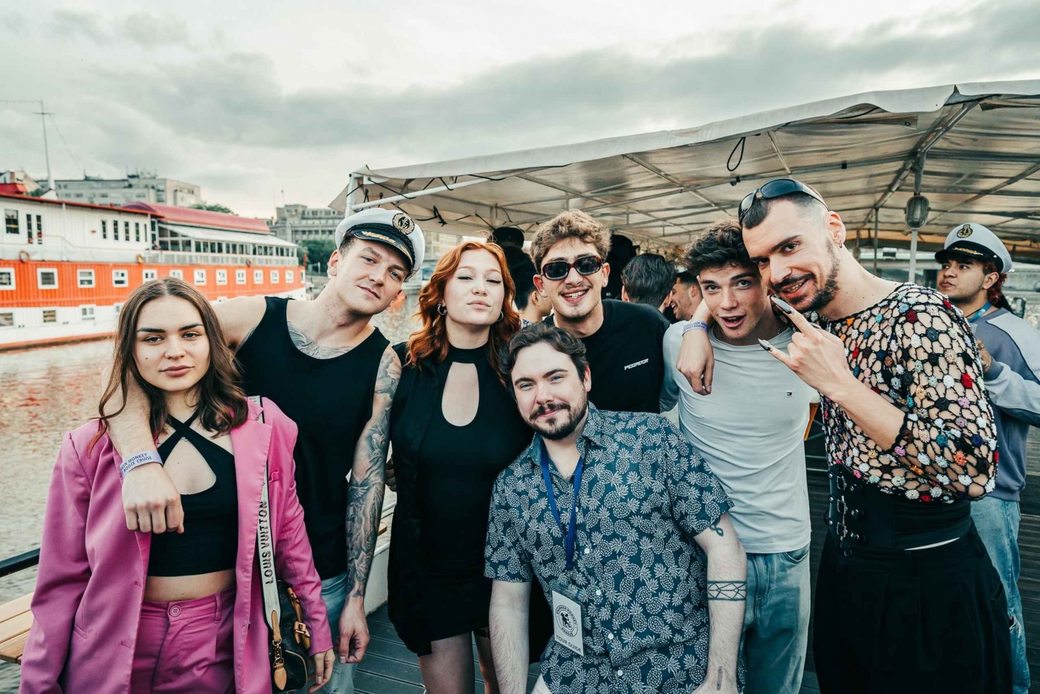 Prague: Booze Cruise with Open Bar, DJ and Best Club Entry