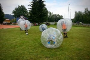 Prague: Bubble Football and Archery Combo Experience