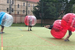 Prag: Bubbles Fußball in der Prager Innenstadt