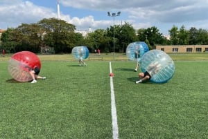 Prague: Bubbles football - Zorb Football in centrum