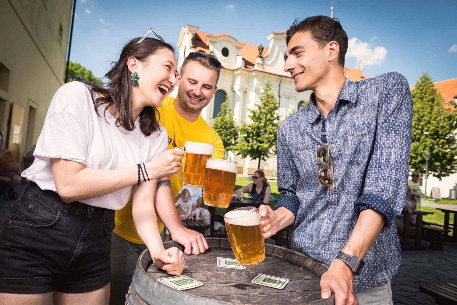 Prague: Castle Side Breweries & Pubs Guided Walking Tour