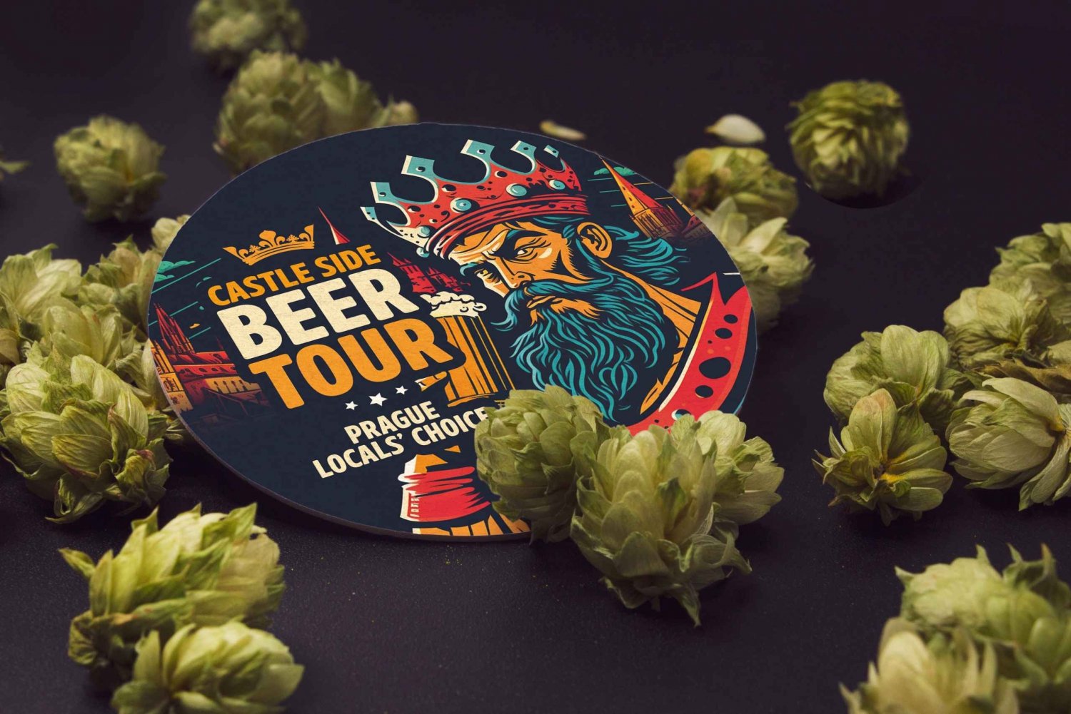 Prague: Castle Side Breweries & Pubs Guided Walking Tour