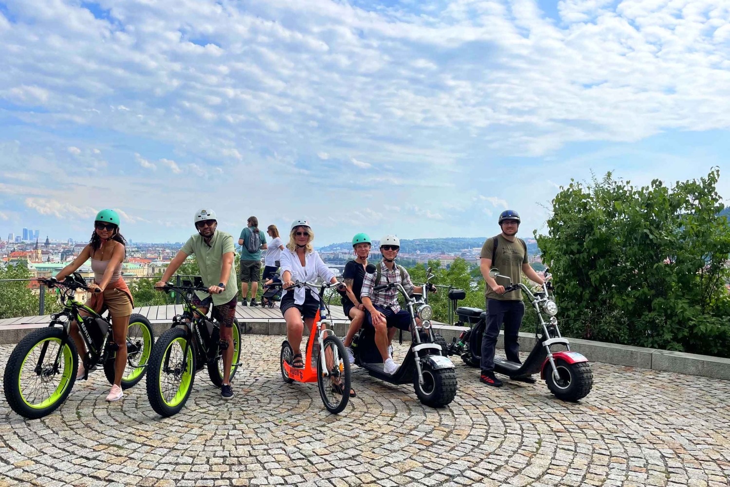 Prag: Aussichtspunkte auf die Burg und Trike-Tour über die Karlsbrücke