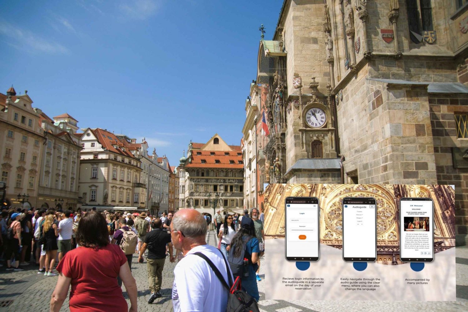 Prague: Charles Bridge Audio Guide with Tower Entry Ticket