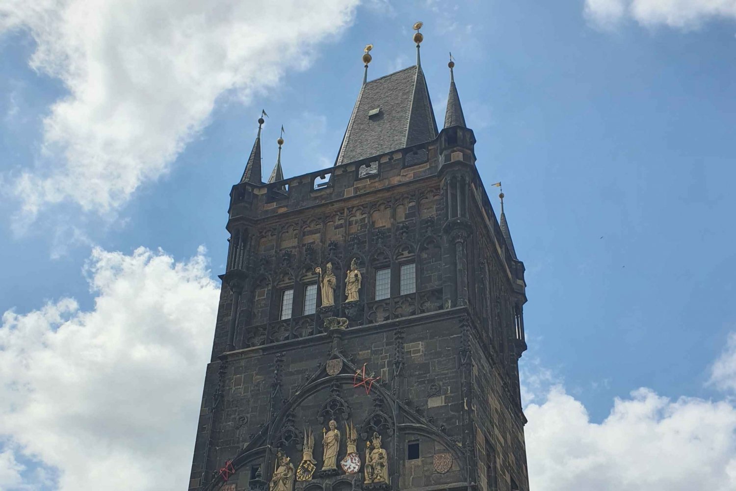 Prague: Charles Bridge Audio Guide with Tower Entry Ticket