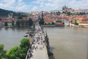 Prague: Charles Bridge Audio Guide with Tower Entry Ticket