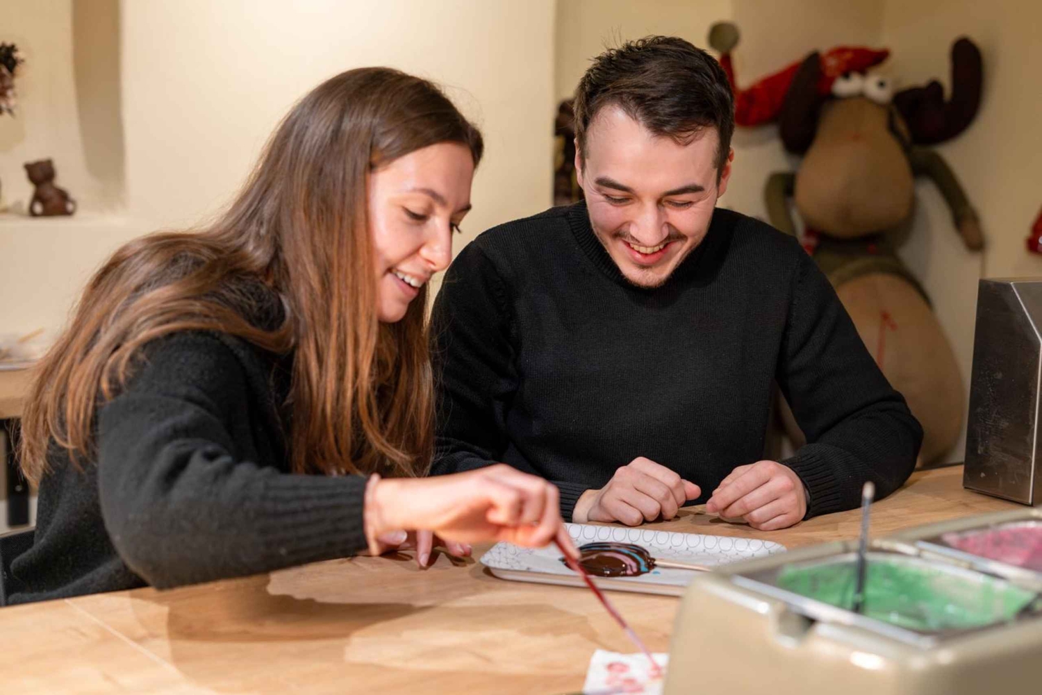 Prag: Choco Art Museum Biljett till Choco Art Museum med klass för chokladtillverkning