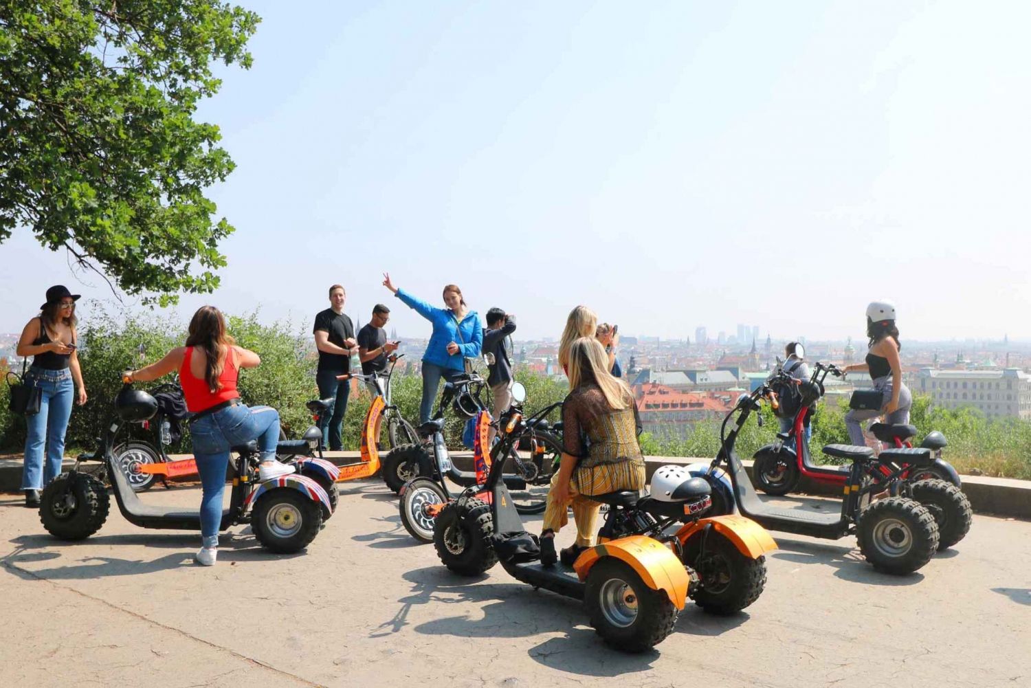 Prague: City Highlights Guided Electric Trike Tour