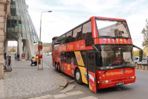 Prague: City Sightseeing HOHO Bus Tour & Optional Boat Tour