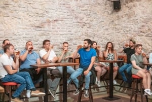 Praha: Tsjekkisk ølsmaking med snacks