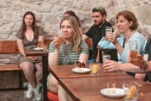 Praha: Tsjekkisk ølsmaking med snacks