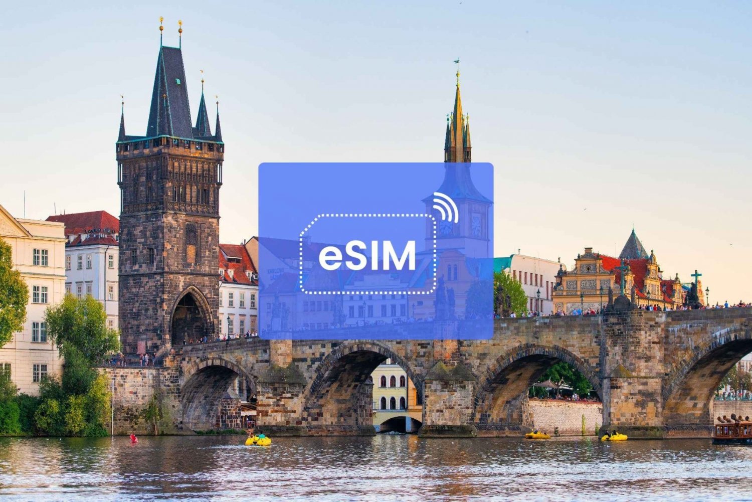 Prague: Czech/ Europe eSIM Roaming Mobile Data Plan