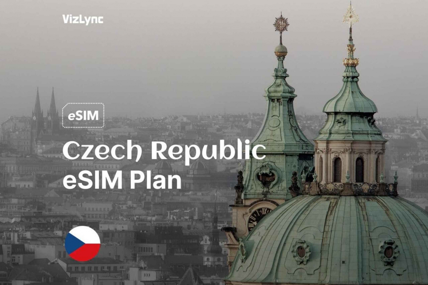 Prague : Czech Republic 10GB eSIM Plan with calls and texts